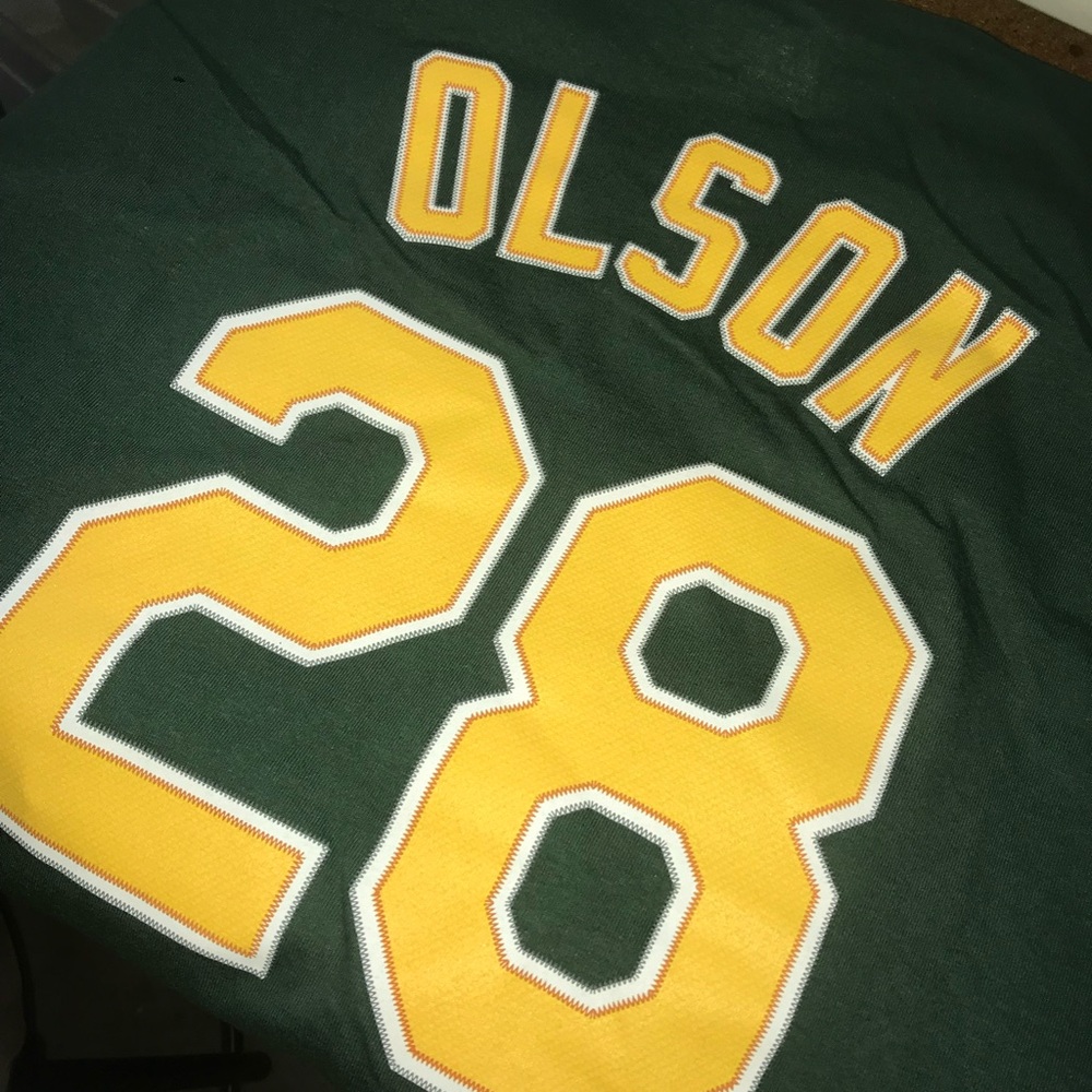 MLB Oakland Athletics matt Olson shirt xxl